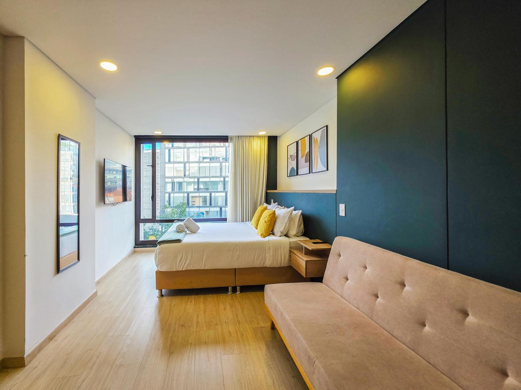 The Hood 102, Modern And Luxury Apartments Bogota Bagian luar foto